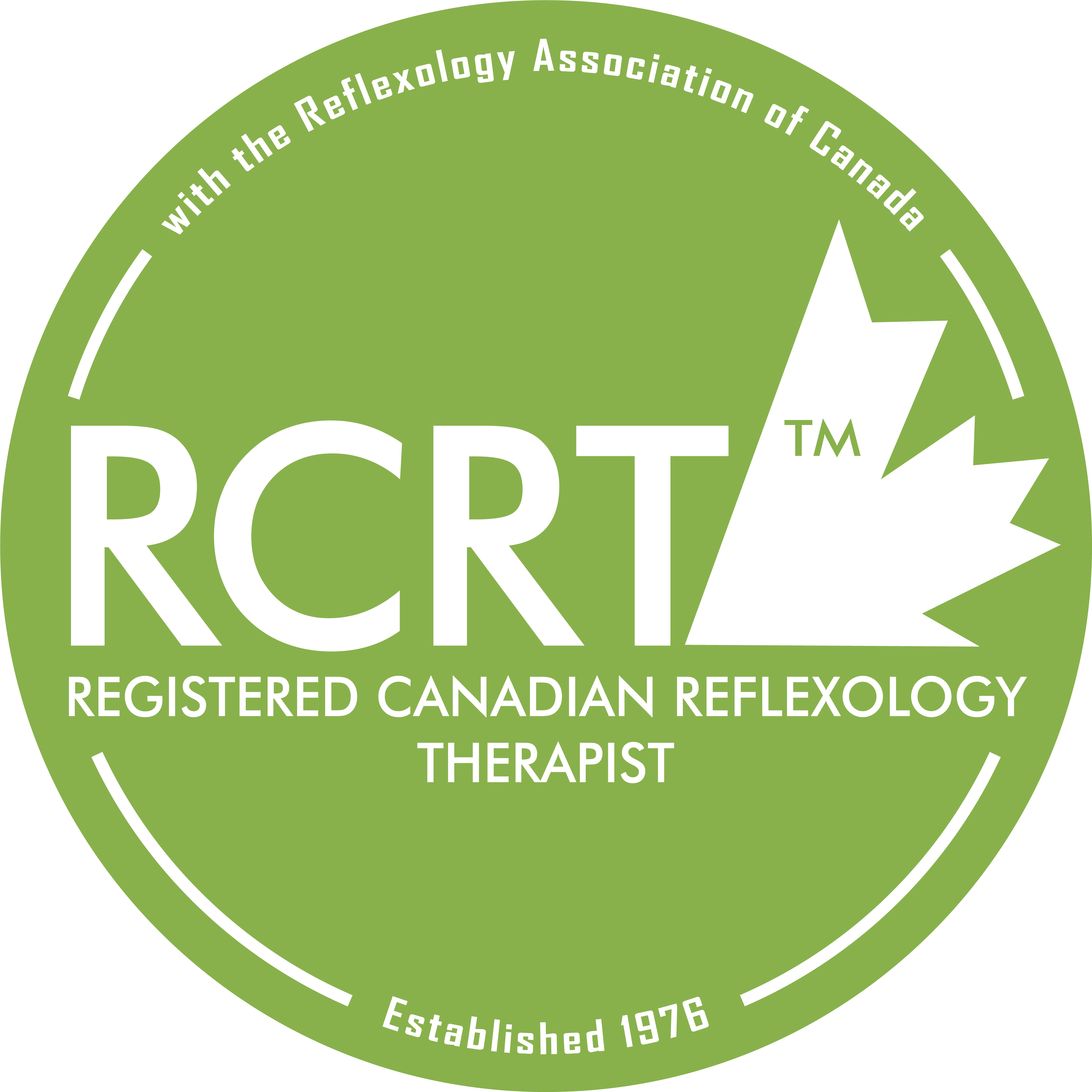 Registered Canadian Reflexology Therapist logo